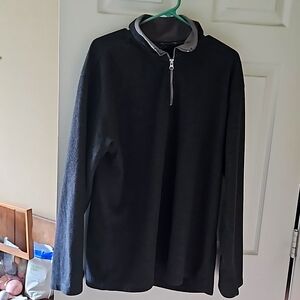 Fleece pull-over with zipper
